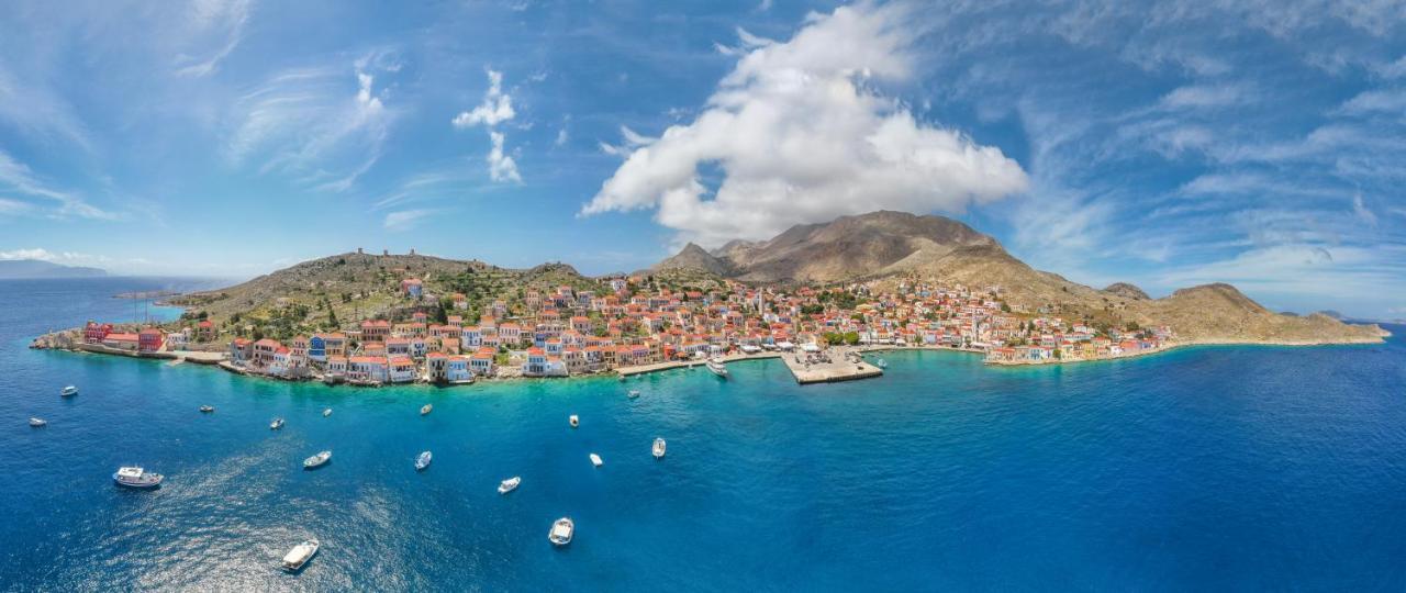 Chalki Sunrise Suites Kültér fotó